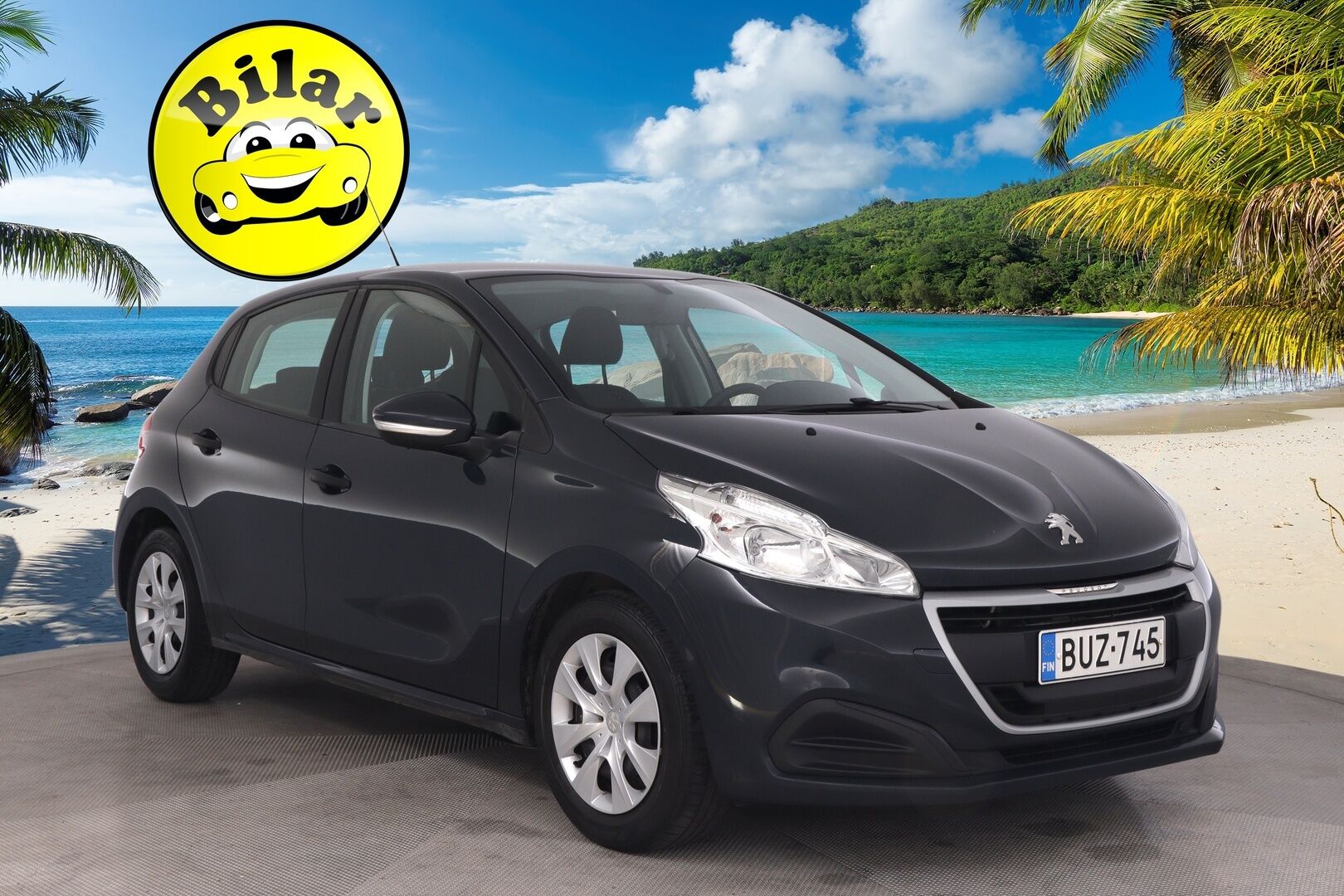 Peugeot 208 2018 Motion VTi 68 5-ov - Vakkari | Jakopää juuri tehty! | Lohkolämmitin sisäpistokkeella | Suomi-auto | 2xrenkaat ja vanteet | Katso kilometrit