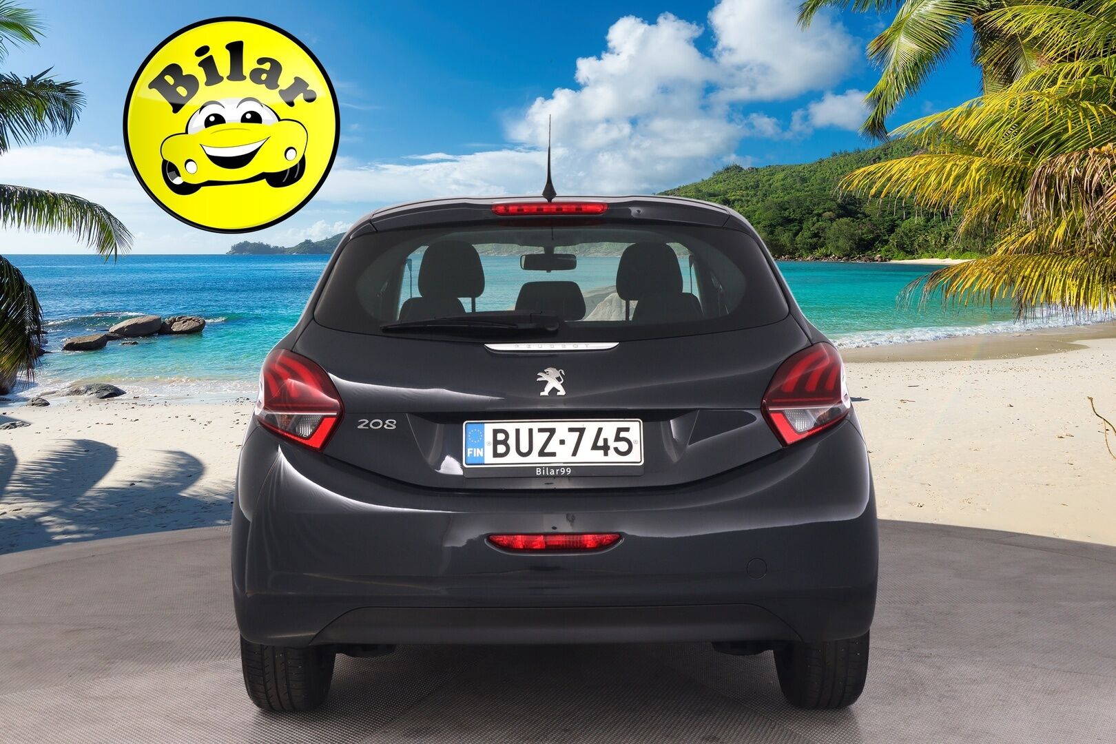 Peugeot 208 2018 Motion VTi 68 5-ov - Vakkari | Jakopää juuri tehty! | Lohkolämmitin sisäpistokkeella | Suomi-auto | 2xrenkaat ja vanteet | Katso kilometrit