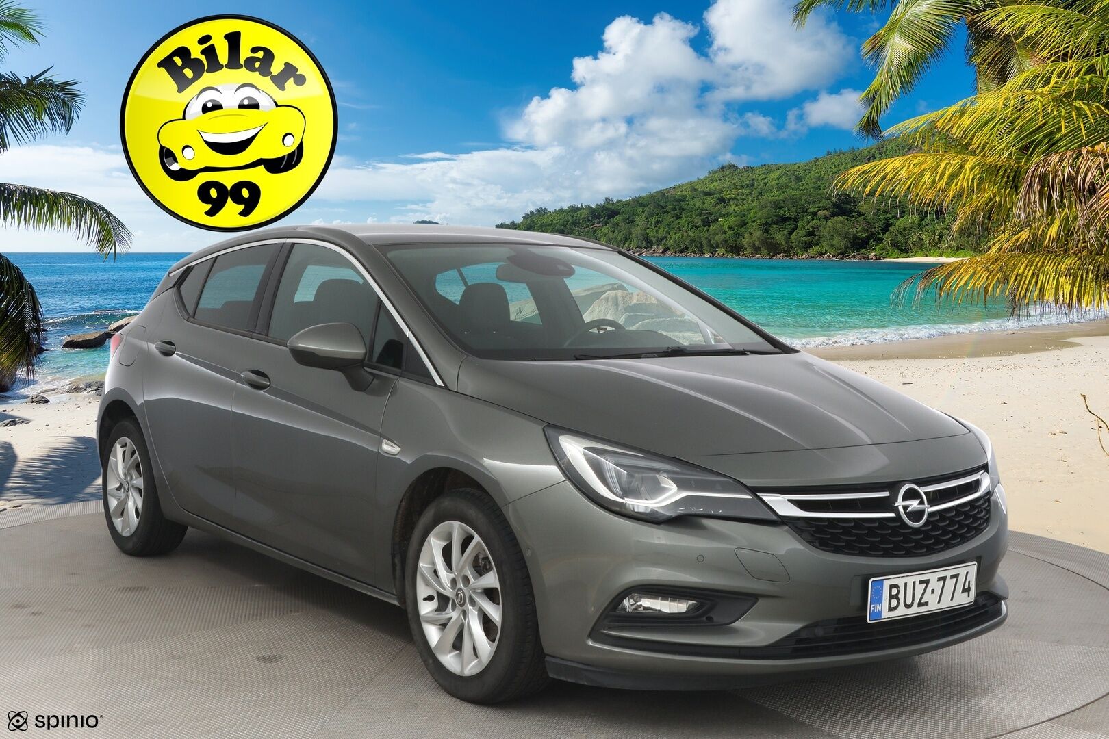 Opel Astra 2017 5-ov Innovation 1,4 Turbo Start/Stop 110kW AT6 // Webasto / Matrix LED / Keyless / P-kamera / Sport-penkit // - Viimeinen huolto 9/2025 / Erittäin hyvät nastat