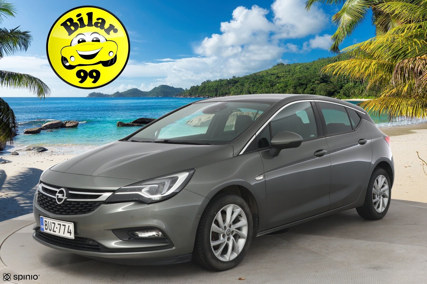 Opel Astra 2017 5-ov Innovation 1,4 Turbo Start/Stop 110kW AT6 // Webasto / Matrix LED / Keyless / P-kamera / Sport-penkit // - Viimeinen huolto 9/2025 / Erittäin hyvät nastat