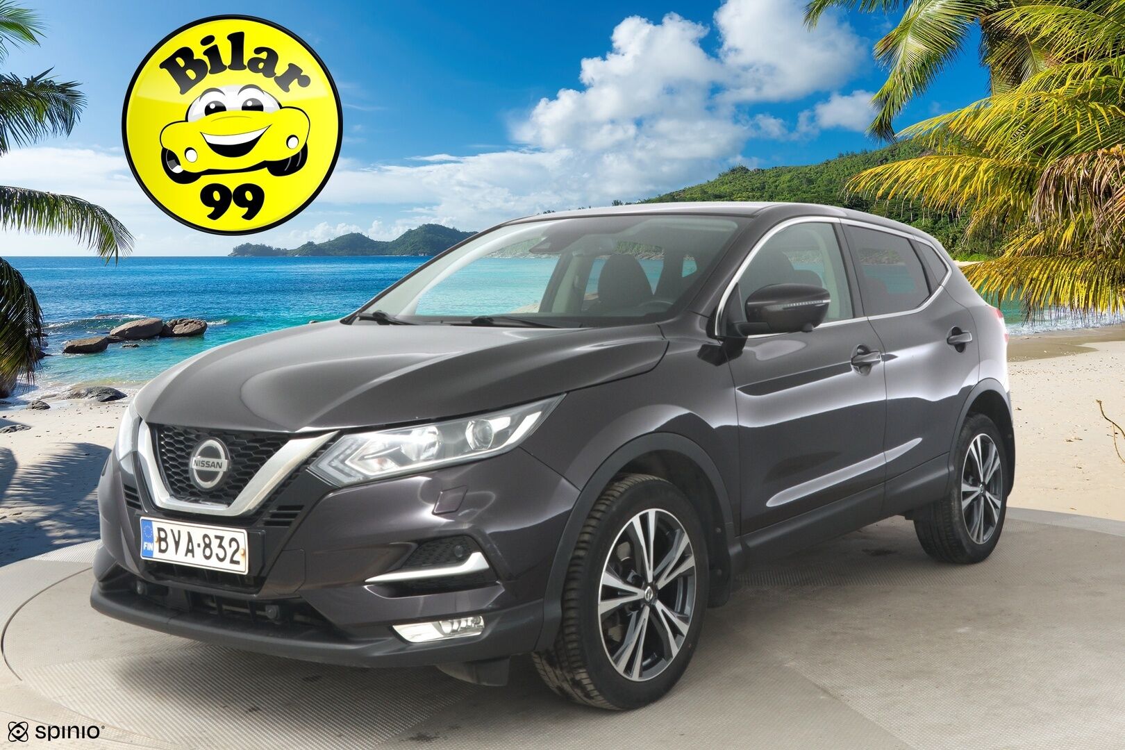 Nissan Qashqai 2019 DIG-T 115 N-Connecta *Suomi-auto / 360 kamera / Vakkari /  CD-Soitin* - Kahdet renkaat ja vanteet - HULLUT AVAJAISHULINAT KORKOTARJOUS 3,29 %