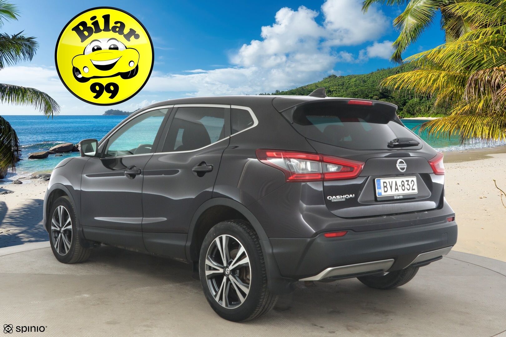 Nissan Qashqai 2019 DIG-T 115 N-Connecta *Suomi-auto / 360 kamera / Vakkari /  CD-Soitin* - Kahdet renkaat ja vanteet - HULLUT AVAJAISHULINAT KORKOTARJOUS 3,29 %