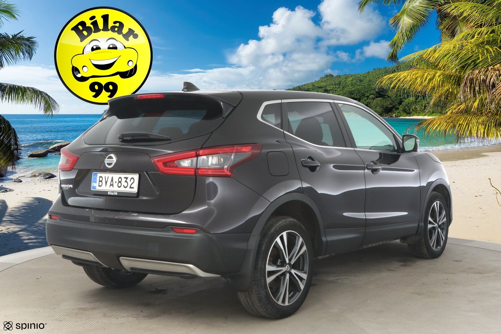 Nissan Qashqai 2019 DIG-T 115 N-Connecta *Suomi-auto / 360 kamera / Vakkari /  CD-Soitin* - Kahdet renkaat ja vanteet - HULLUT AVAJAISHULINAT KORKOTARJOUS 3,29 %