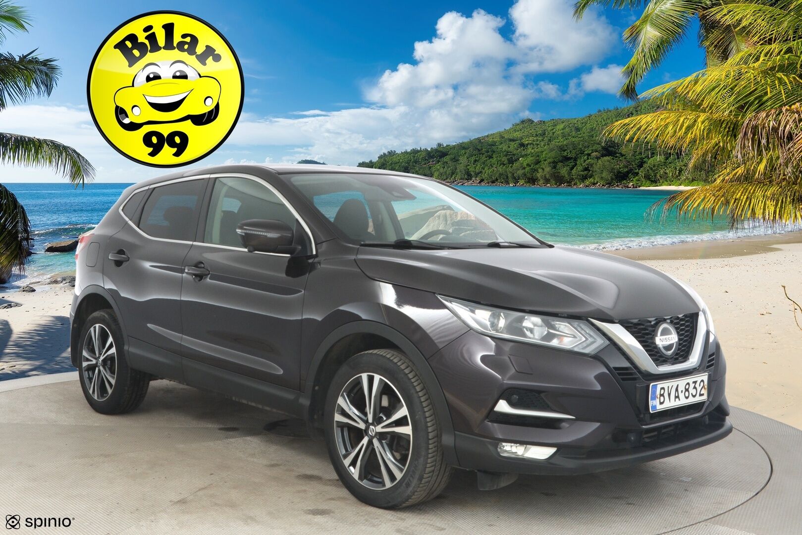Nissan Qashqai 2019 DIG-T 115 N-Connecta *Suomi-auto / 360 kamera / Vakkari /  CD-Soitin* - Kahdet renkaat ja vanteet - HULLUT AVAJAISHULINAT KORKOTARJOUS 3,29 %