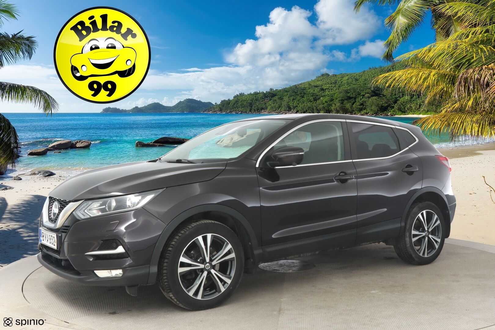 Nissan Qashqai 2019 DIG-T 115 N-Connecta *Suomi-auto / 360 kamera / Vakkari /  CD-Soitin* - Kahdet renkaat ja vanteet - HULLUT AVAJAISHULINAT KORKOTARJOUS 3,29 %