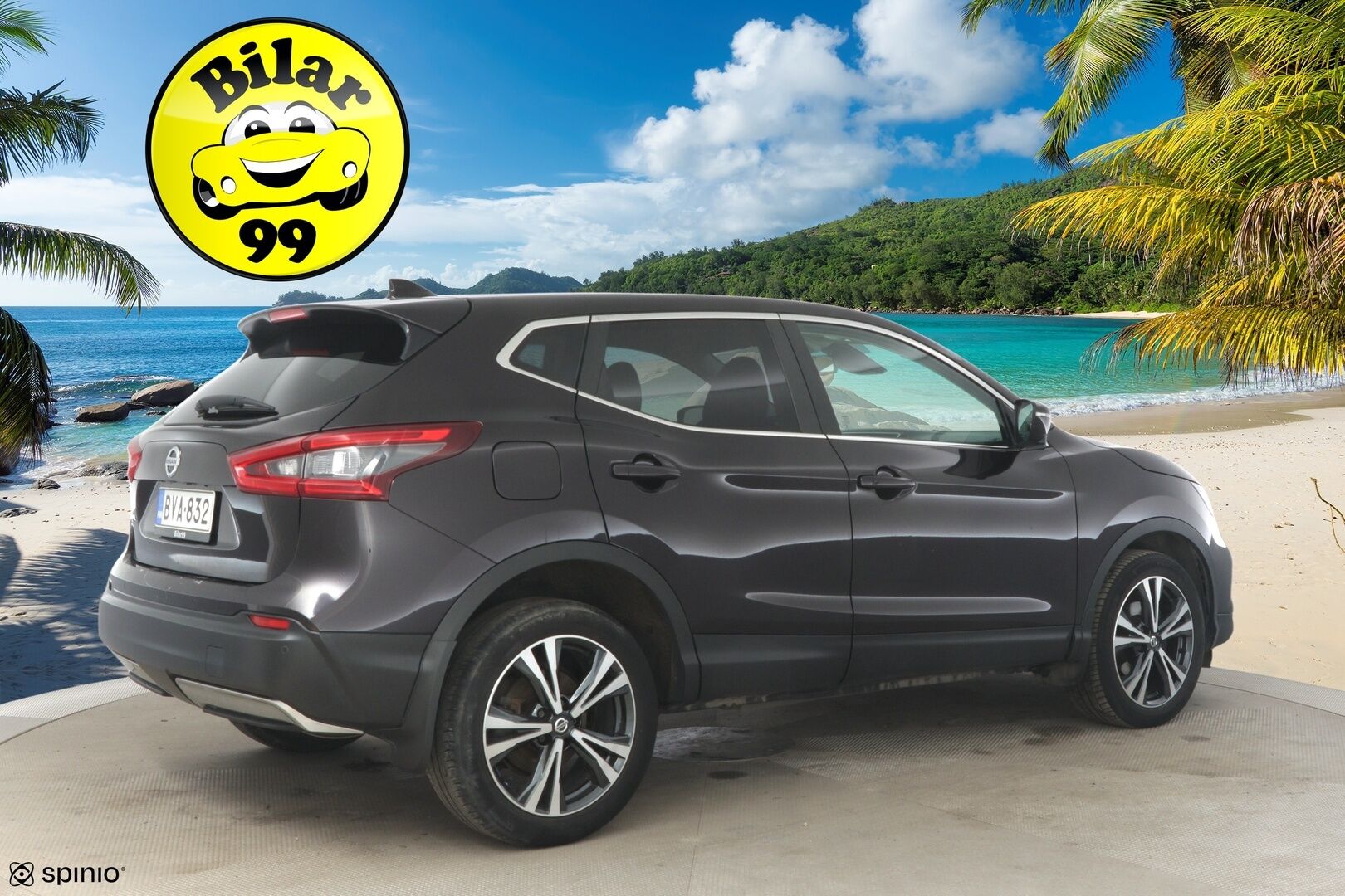 Nissan Qashqai 2019 DIG-T 115 N-Connecta *Suomi-auto / 360 kamera / Vakkari /  CD-Soitin* - Kahdet renkaat ja vanteet - HULLUT AVAJAISHULINAT KORKOTARJOUS 3,29 %