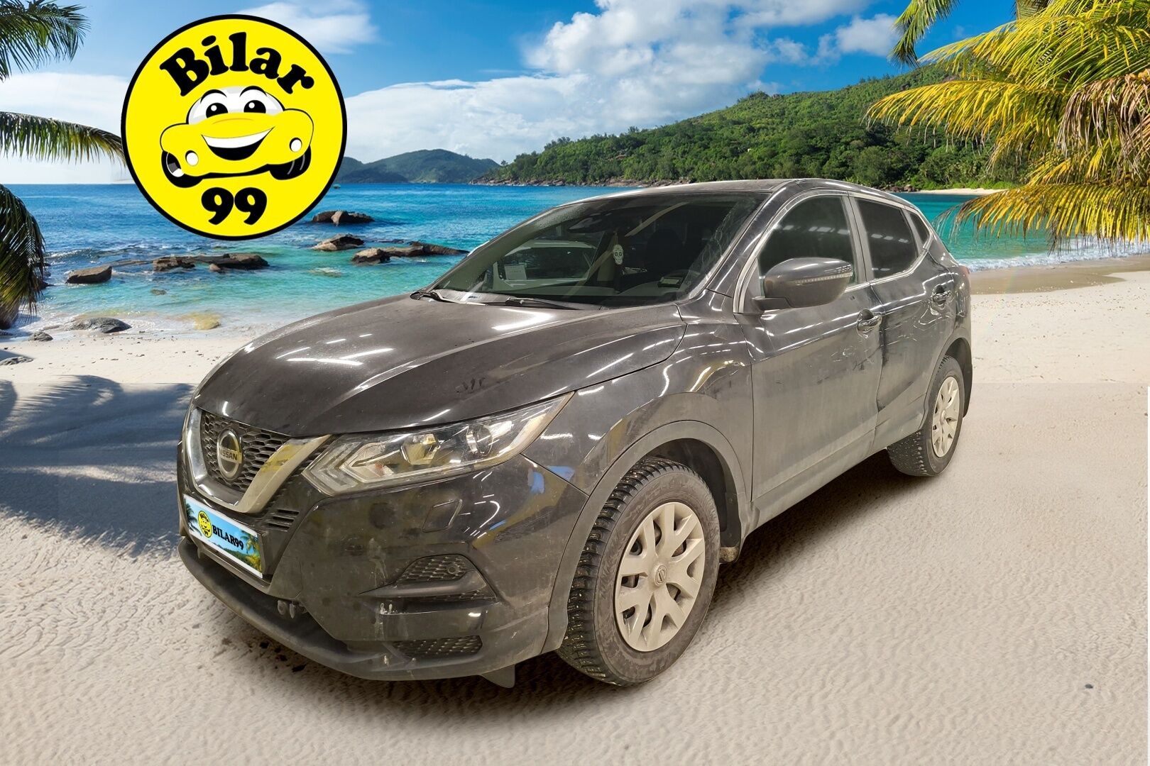 Nissan Qashqai 2018 DIG-T 115 Visia 2WD Xtronic PFEB * Vakkari / Kaistavahti / 1 Omisteinen Suomi-auto / Lohkolämmitin * - * Jurri tullut / Jakopää tehty 1/26 / Kahdet hyvät renkaat *