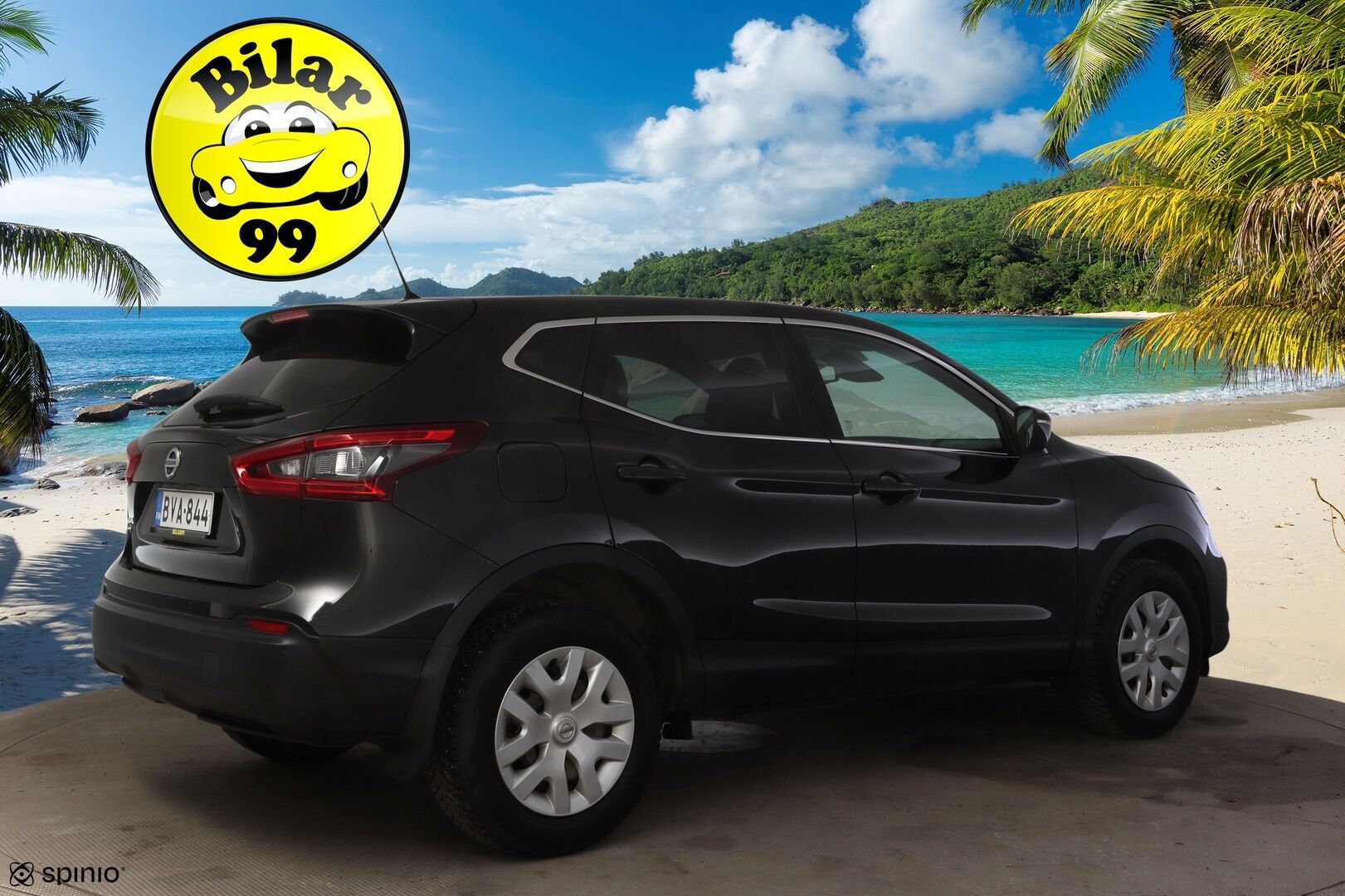 Nissan Qashqai 2018 DIG-T 115 Visia 2WD Xtronic PFEB * Vakkari / Kaistavahti / 1 Omisteinen Suomi-auto / Lohkolämmitin * - * Jurri tullut / Jakopää tehty 1/26 / Kahdet hyvät renkaat *