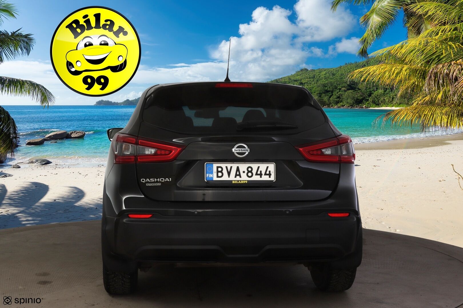 Nissan Qashqai 2018 DIG-T 115 Visia 2WD Xtronic PFEB * Vakkari / Kaistavahti / 1 Omisteinen Suomi-auto / Lohkolämmitin * - * Jurri tullut / Jakopää tehty 1/26 / Kahdet hyvät renkaat *