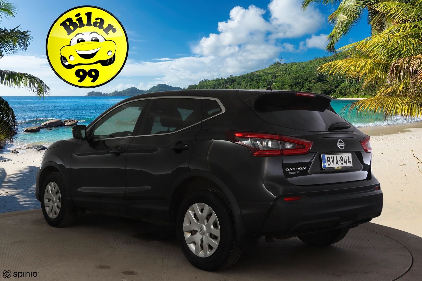 Nissan Qashqai 2018 DIG-T 115 Visia 2WD Xtronic PFEB * Vakkari / Kaistavahti / 1 Omisteinen Suomi-auto / Lohkolämmitin * - * Jurri tullut / Jakopää tehty 1/26 / Kahdet hyvät renkaat *