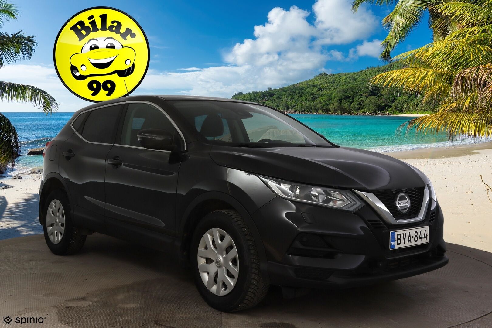 Nissan Qashqai 2018 DIG-T 115 Visia 2WD Xtronic PFEB * Vakkari / Kaistavahti / 1 Omisteinen Suomi-auto / Lohkolämmitin * - * Jurri tullut / Jakopää tehty 1/26 / Kahdet hyvät renkaat *