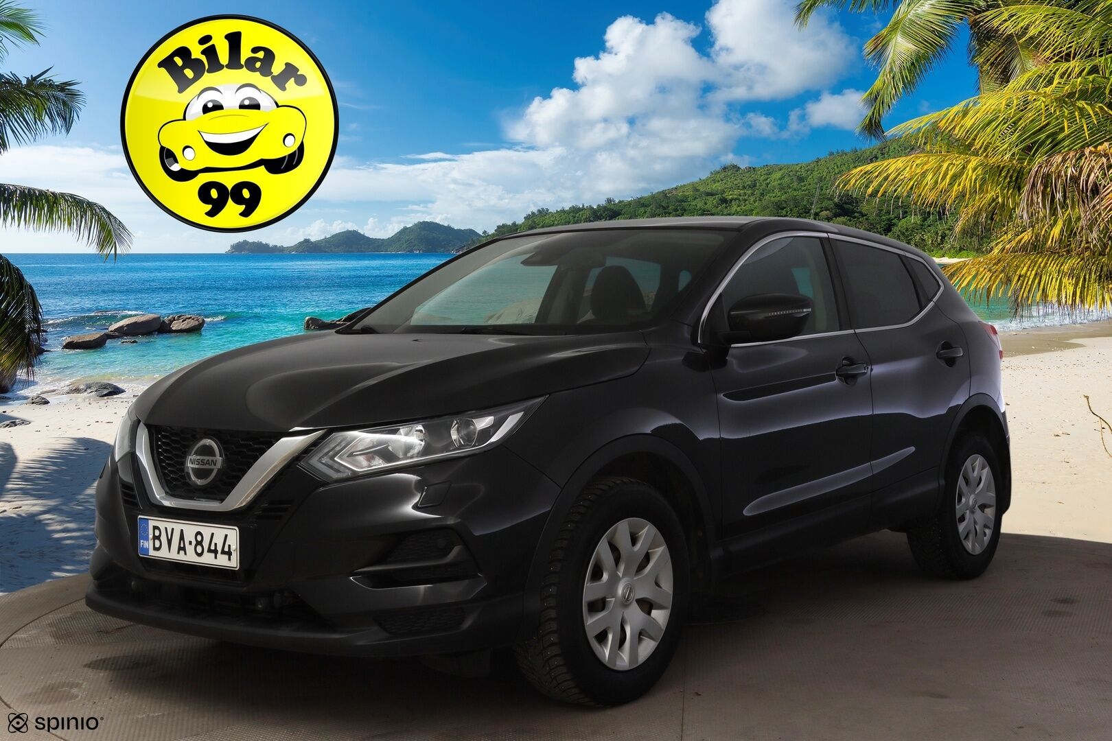 Nissan Qashqai 2018 DIG-T 115 Visia 2WD Xtronic PFEB * Vakkari / Kaistavahti / 1 Omisteinen Suomi-auto / Lohkolämmitin * - * Jurri tullut / Jakopää tehty 1/26 / Kahdet hyvät renkaat *