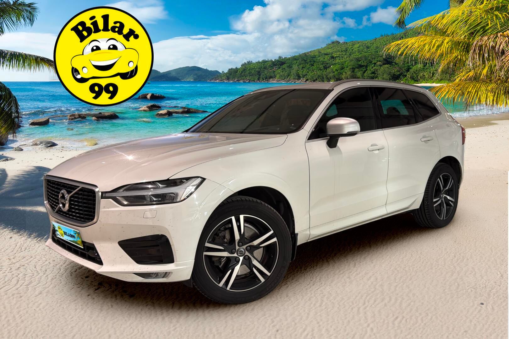 Volvo XC60 2019 D4 AWD R-Design aut *ACC / S.koukku / P.Kamera / Voc / S.Luukku / Sporttipenkit* - Merkkihuollettu / Suomiauto / R-Design Sisäulko / S.Koukku 