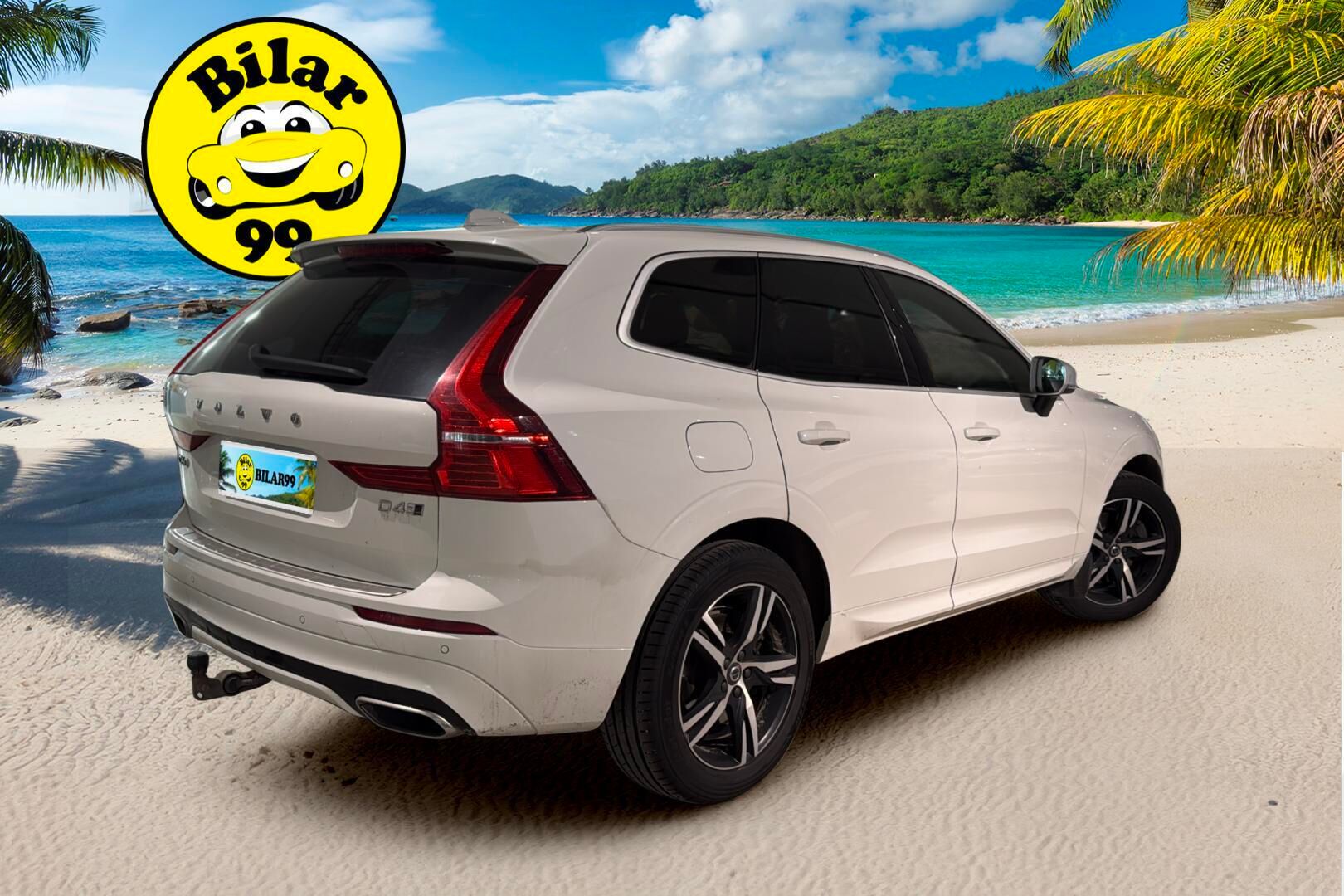 Volvo XC60 2019 D4 AWD R-Design aut *ACC / S.koukku / P.Kamera / Voc / S.Luukku / Sporttipenkit* - Merkkihuollettu / Suomiauto / R-Design Sisäulko / S.Koukku 