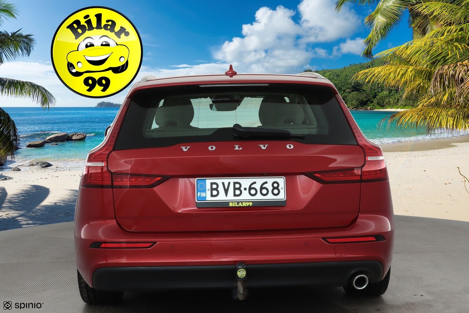 Volvo V60 2019 D3 Business aut **Webasto / Koukku / Adapt.Vakkari / Full-LED / P.kamera / Sporttipenkki Muistilla / Navi / Keyless** - Suomi-auto / Kahdet Renkaat