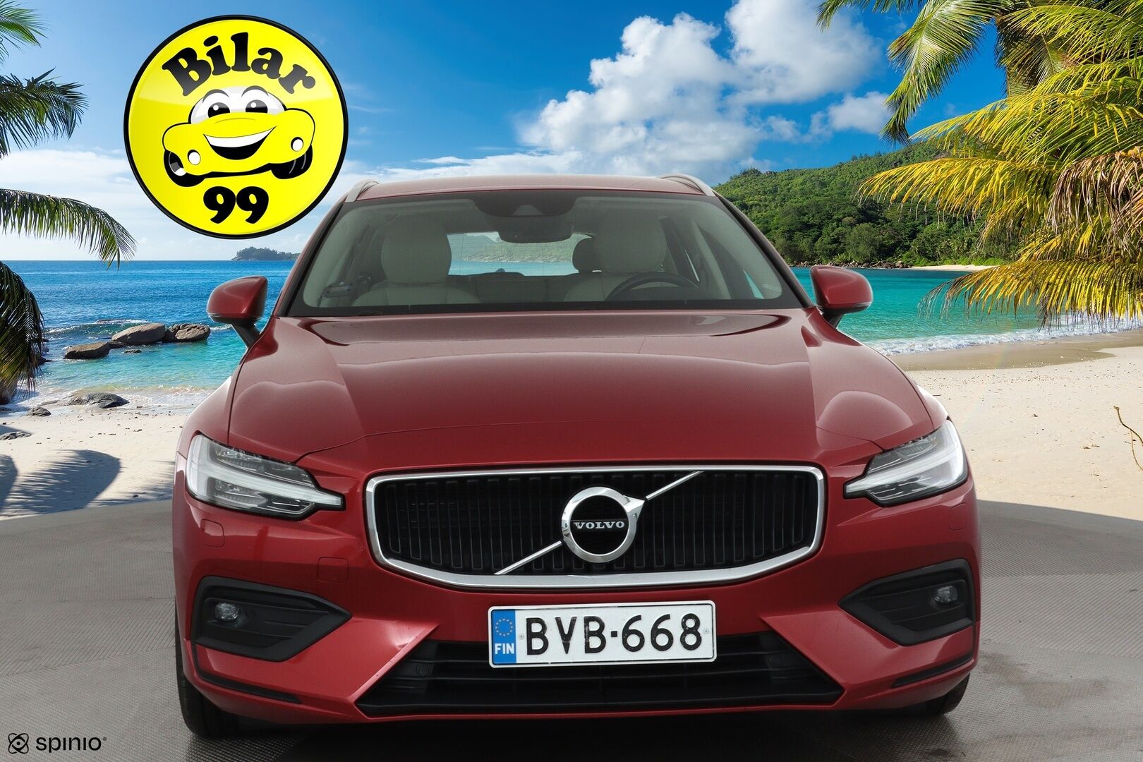 Volvo V60 2019 D3 Business aut **Webasto / Koukku / Adapt.Vakkari / Full-LED / P.kamera / Sporttipenkki Muistilla / Navi / Keyless** - Suomi-auto / Kahdet Renkaat