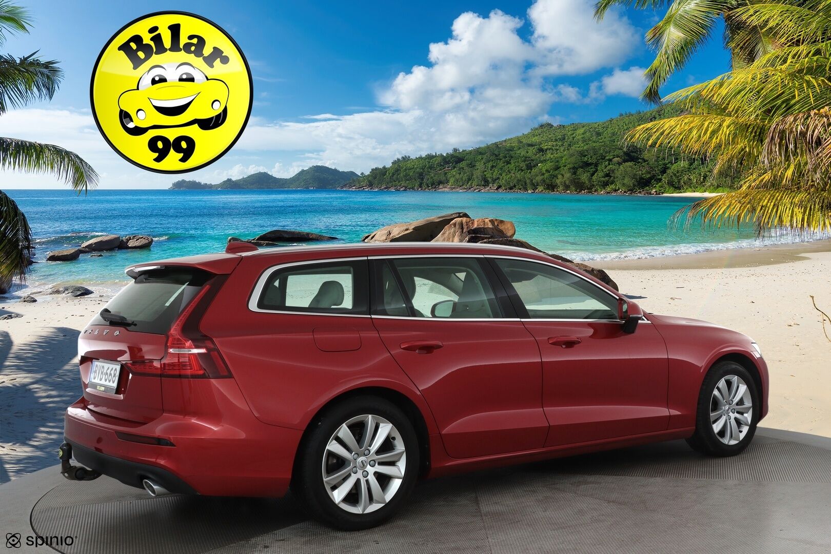 Volvo V60 2019 D3 Business aut **Webasto / Koukku / Adapt.Vakkari / Full-LED / P.kamera / Sporttipenkki Muistilla / Navi / Keyless** - Suomi-auto / Kahdet Renkaat