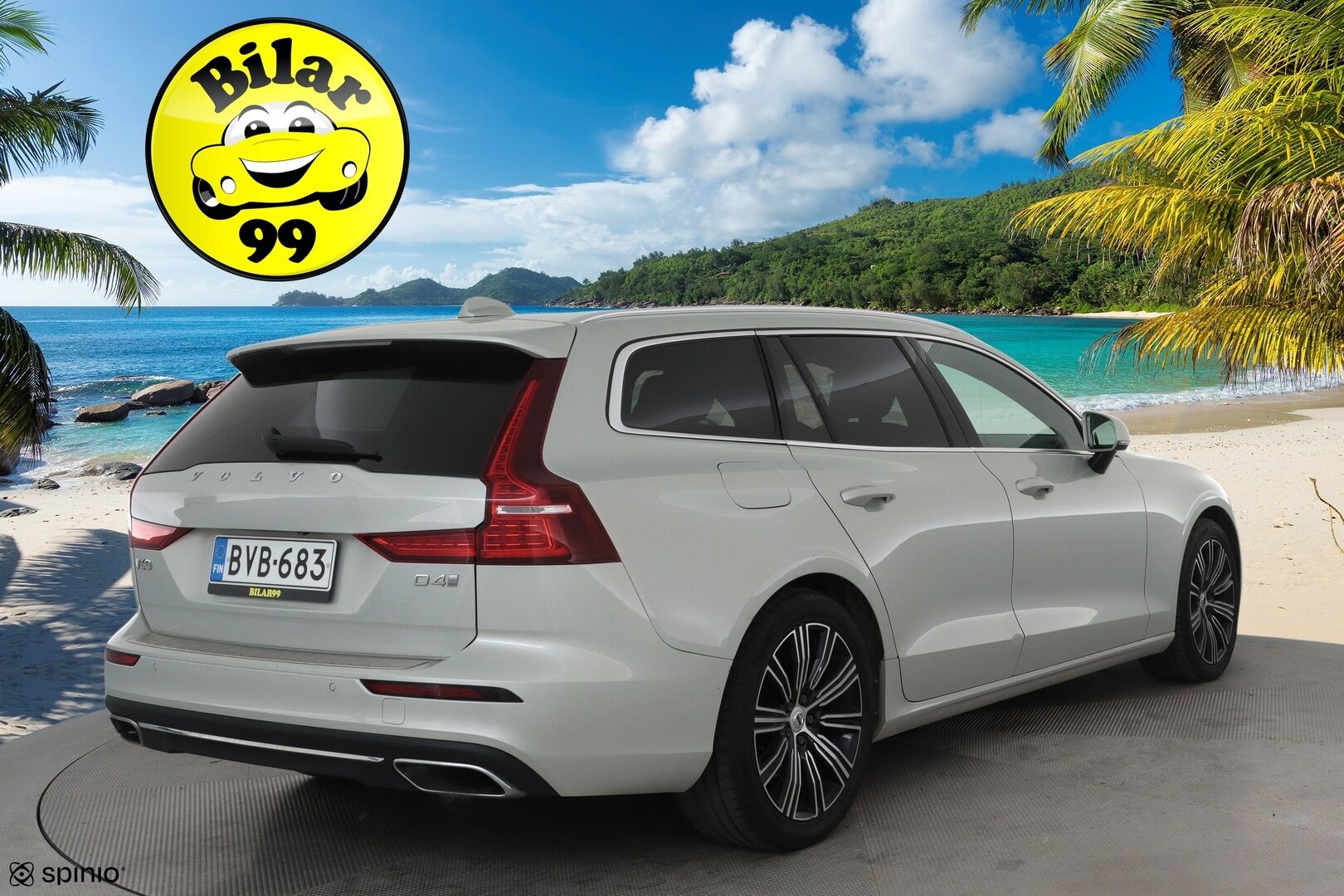 Volvo V60 2019 D4 Business Inscription aut **Adapt.vakkari / Full LED / H&K / Muistipenkki / P.kamera / Digimittaristo** - Suomi-auto / Kahdet renkaat aluvanteilla / Webasto