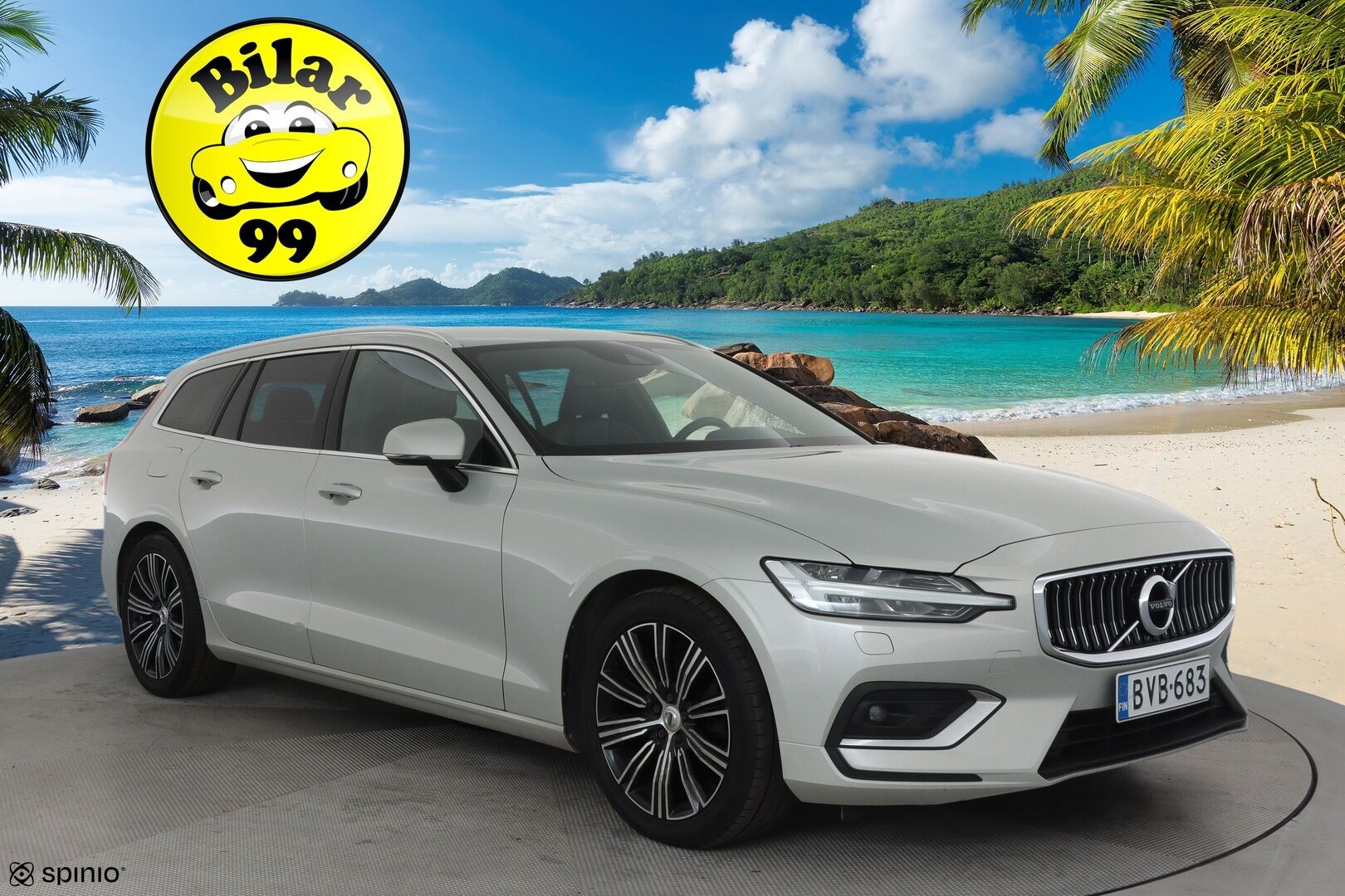 Volvo V60 2019 D4 Business Inscription aut **Adapt.vakkari / Full LED / H&K / Muistipenkki / P.kamera / Digimittaristo** - Suomi-auto / Kahdet renkaat aluvanteilla / Webasto