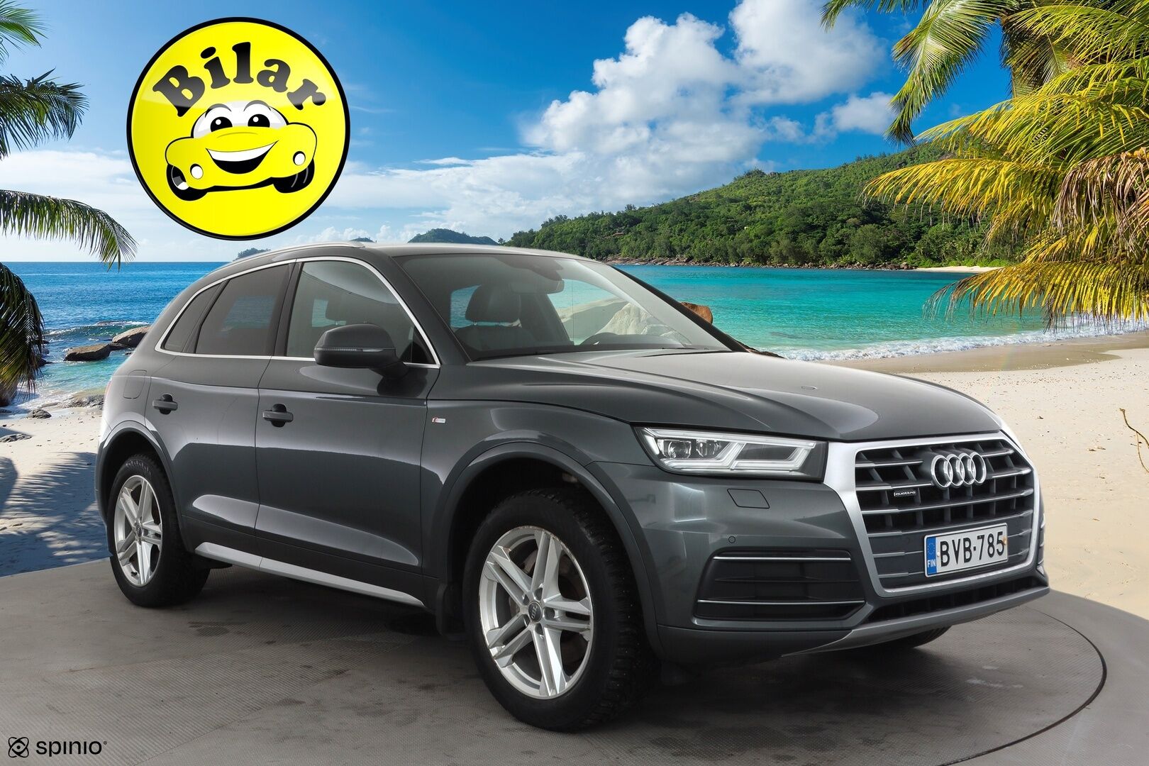 Audi Q5 2018 Business Sport 2,0 TDI 120 kW quattro S tronic - Suomi-auto | Vakkari | Koukku | Webasto | Matrix-LED | P.kamera | Sporttipenkit