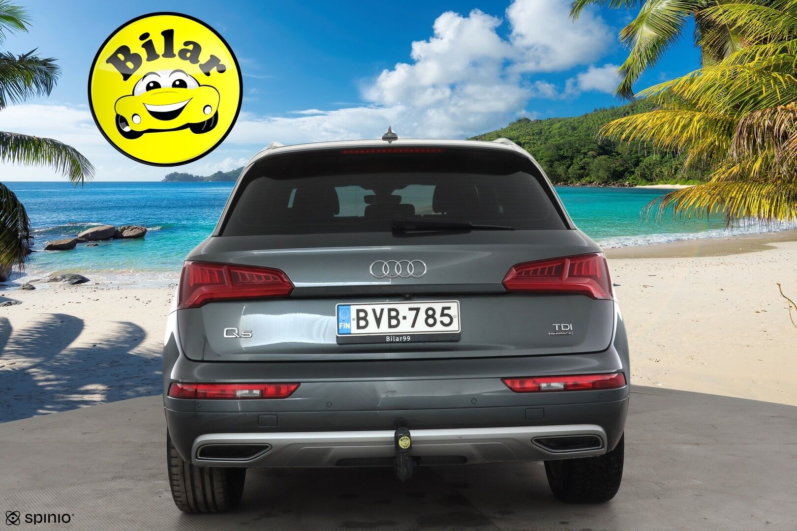 Audi Q5 2018 Business Sport 2,0 TDI 120 kW quattro S tronic - Suomi-auto | Vakkari | Koukku | Webasto | Matrix-LED | P.kamera | Sporttipenkit