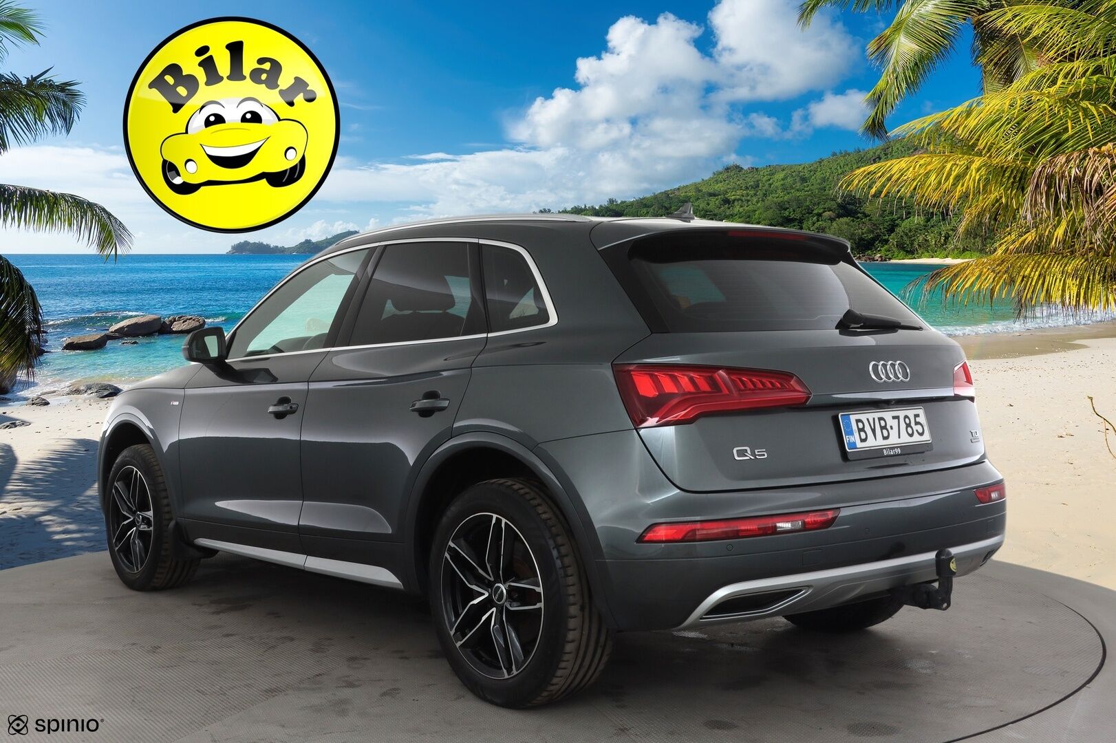 Audi Q5 2018 Business Sport 2,0 TDI 120 kW quattro S tronic - Suomi-auto | Vakkari | Koukku | Webasto | Matrix-LED | P.kamera | Sporttipenkit