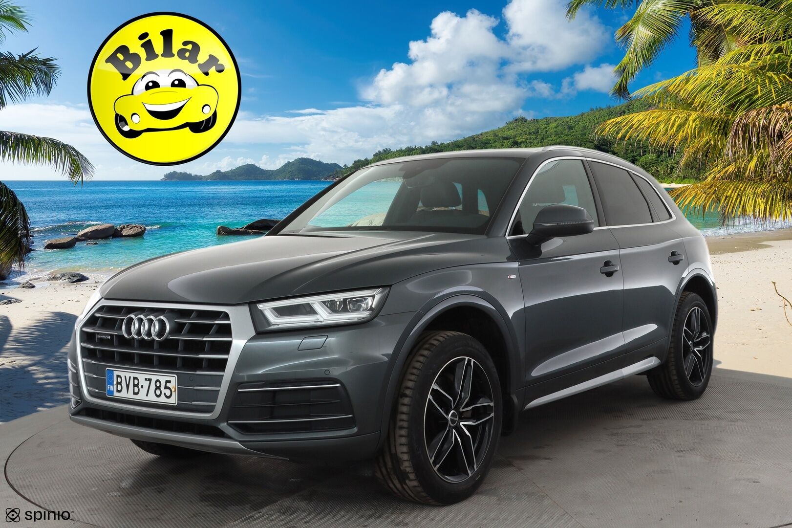 Audi Q5 2018 Business Sport 2,0 TDI 120 kW quattro S tronic - Suomi-auto | Vakkari | Koukku | Webasto | Matrix-LED | P.kamera | Sporttipenkit