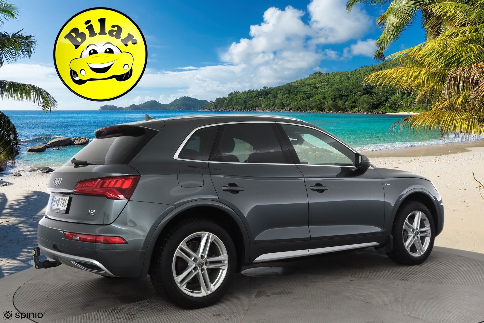 Audi Q5 2018 Business Sport 2,0 TDI 120 kW quattro S tronic - Suomi-auto | Vakkari | Koukku | Webasto | Matrix-LED | P.kamera | Sporttipenkit