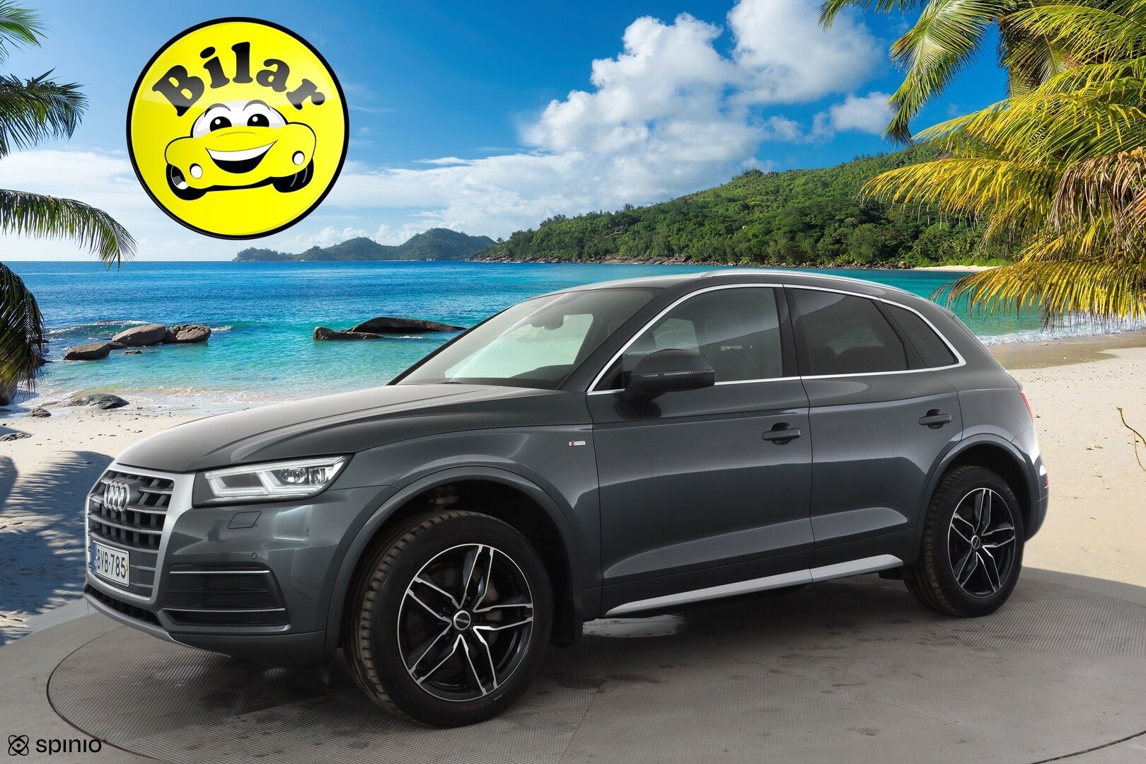 Audi Q5 2018 Business Sport 2,0 TDI 120 kW quattro S tronic - Suomi-auto | Vakkari | Koukku | Webasto | Matrix-LED | P.kamera | Sporttipenkit