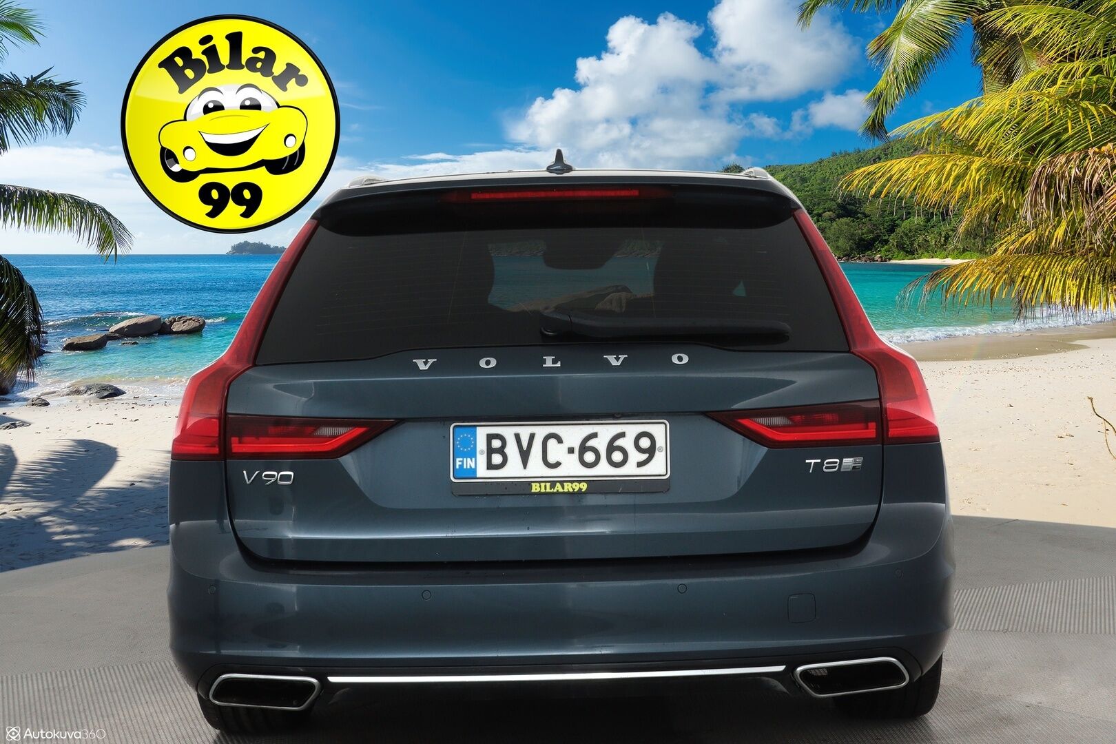 Volvo V90 2019 T8 AWD Inscription aut **Webasto / Koukku / Adapt.Vakkari / Full-LED / P.Kamera / Sporttipenkki Muistilla / Navi** - Suomi-auto / 2x Latauskaapelit / Kahdet Renkaat
