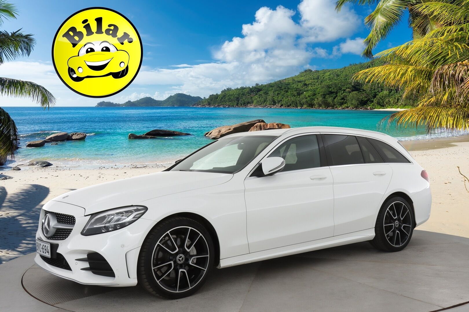Mercedes-Benz C 2019 200 4Matic T A Business AMG - | AMG | Digimittaristo | P.Kamera | Nahkasisusta | Sporttipenkit | Lohko+Sisäp. | LED Performance | Navi | Sähkökontti | 2X Renkaat & Vanteet |