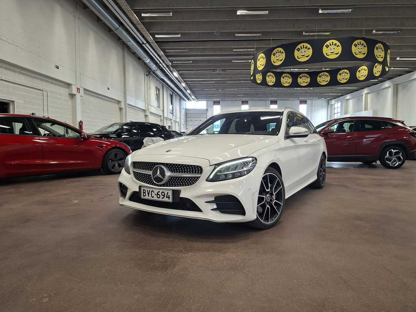 Mercedes-Benz C 2018 200 4Matic T A Business AMG - | Juuri tullut! | AMG -paketit | Digimittaristo | P.Kamera | Nahkasisusta | Sporttipenkit | Lohko+Sisäp. | LED Performance | Navi | Sähkökontti | 2X Renkaat & Vanteet |