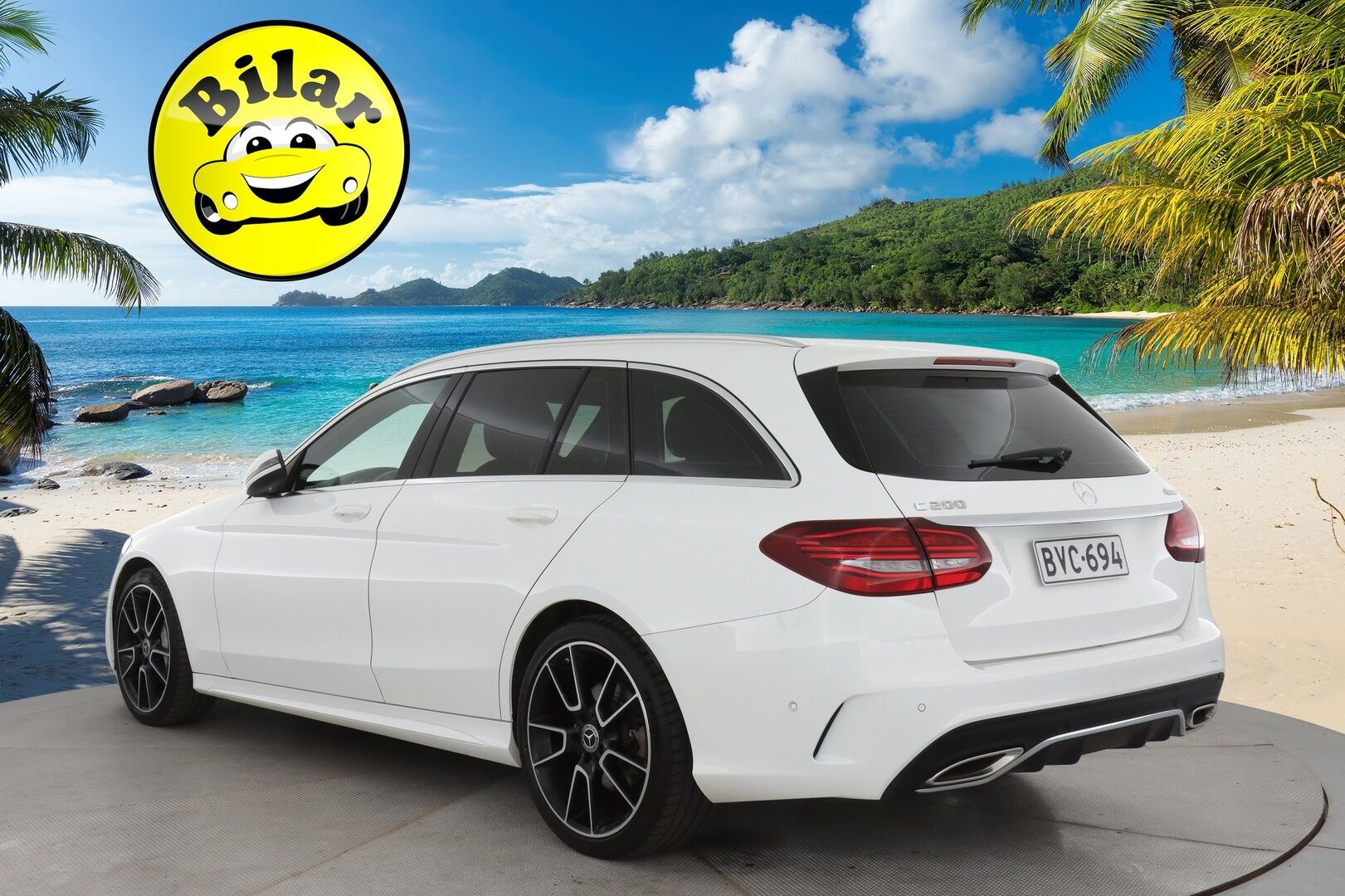 Mercedes-Benz C 2019 200 4Matic T A Business AMG - | AMG | Digimittaristo | P.Kamera | Nahkasisusta | Sporttipenkit | Lohko+Sisäp. | LED Performance | Navi | Sähkökontti | 2X Renkaat & Vanteet |