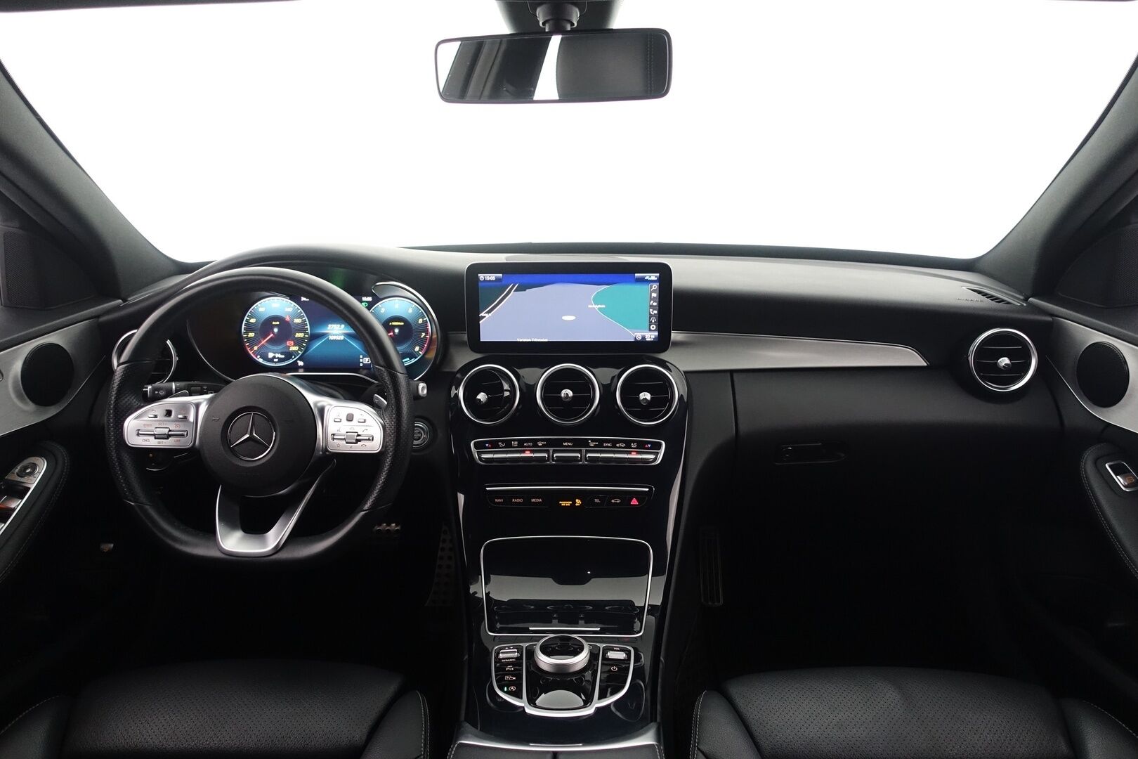 Mercedes-Benz C 2019 200 4Matic T A Business AMG - | AMG | Digimittaristo | P.Kamera | Nahkasisusta | Sporttipenkit | Lohko+Sisäp. | LED Performance | Navi | Sähkökontti | 2X Renkaat & Vanteet |