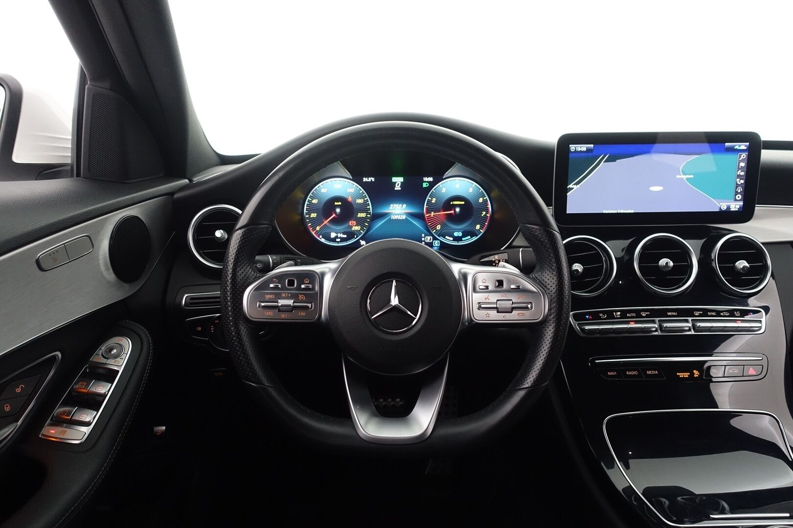 Mercedes-Benz C 2019 200 4Matic T A Business AMG - | AMG | Digimittaristo | P.Kamera | Nahkasisusta | Sporttipenkit | Lohko+Sisäp. | LED Performance | Navi | Sähkökontti | 2X Renkaat & Vanteet |