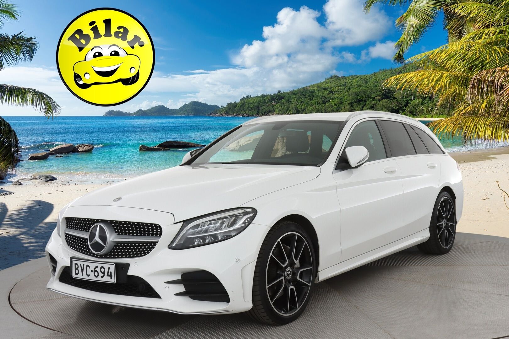 Mercedes-Benz C 2019 200 4Matic T A Business AMG - | AMG | Digimittaristo | P.Kamera | Nahkasisusta | Sporttipenkit | Lohko+Sisäp. | LED Performance | Navi | Sähkökontti | 2X Renkaat & Vanteet |