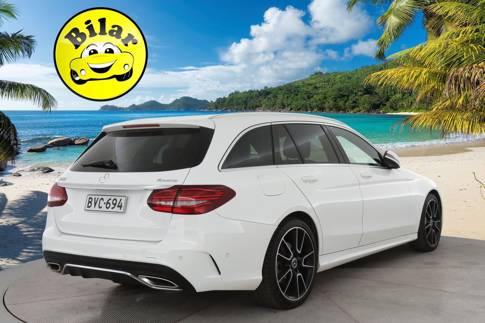 Mercedes-Benz C 2019 200 4Matic T A Business AMG - | AMG | Digimittaristo | P.Kamera | Nahkasisusta | Sporttipenkit | Lohko+Sisäp. | LED Performance | Navi | Sähkökontti | 2X Renkaat & Vanteet |