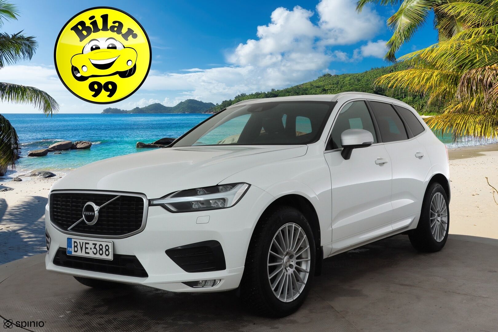 Volvo XC60 2019 D5 AWD R-Design aut * Webasto / Adapt.Vakkari / Koukku / Full LED / Muistipenkki / Nahka-Alcantara / BLIS / Sensus Navi - Suomi-auto / Kahdet renkaat aluvanteilla / Merkkihuollettu - HULLUT JOULUT KORKOTARJOUS 2,49% 