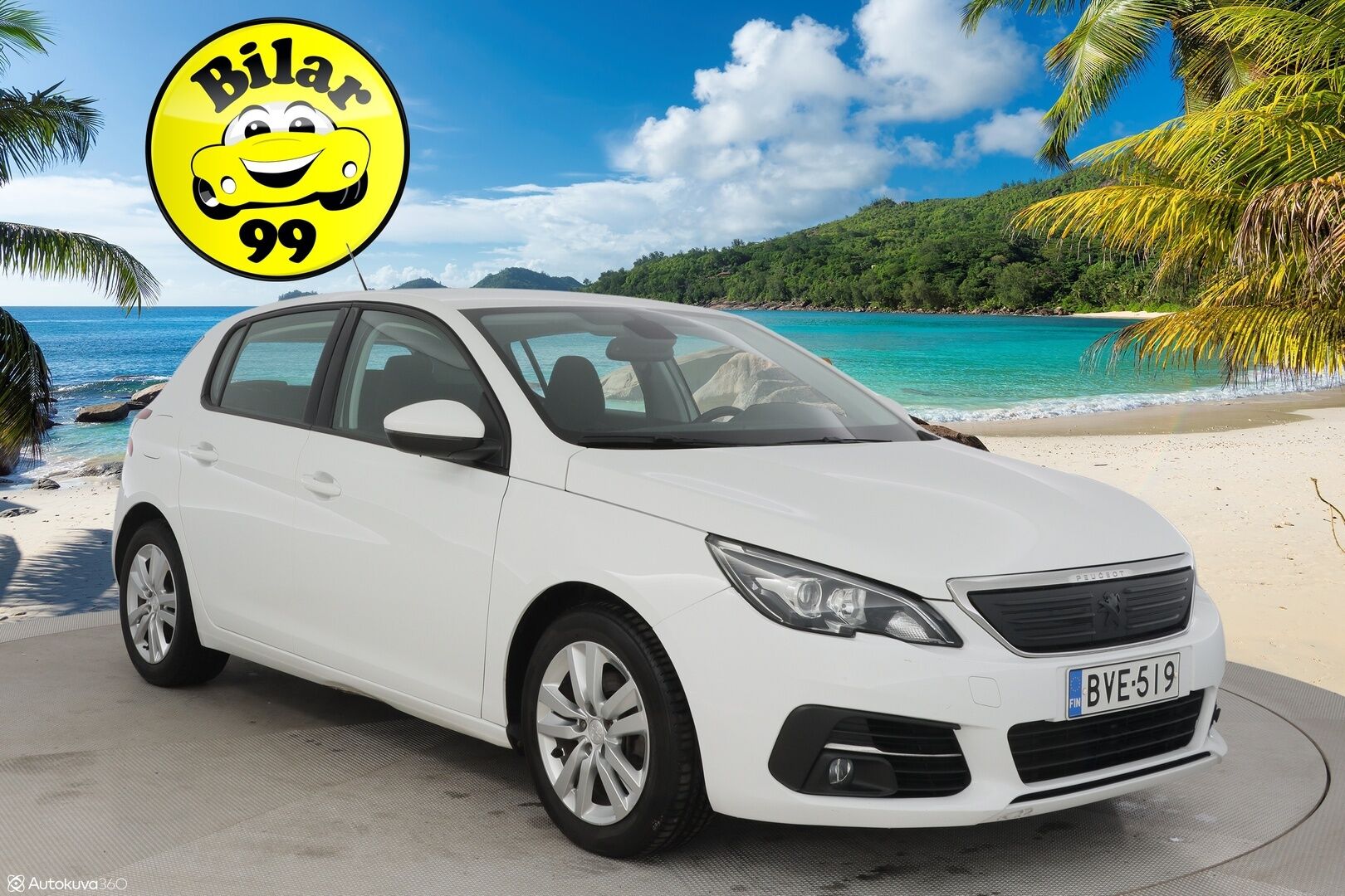 Peugeot 308 2019 Active Edition PureTech 130 EAT8-automaatti - Android-Auto / Mirror-Link / Lohkolämmitin / 2x Aluvanteet