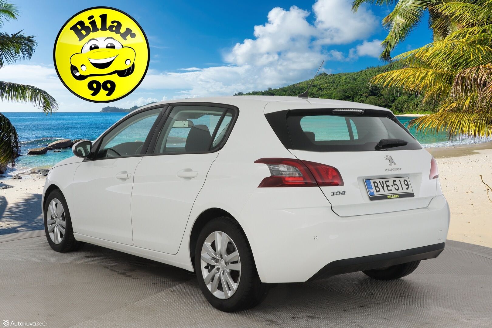 Peugeot 308 2019 Active Edition PureTech 130 EAT8-automaatti - Android-Auto / Mirror-Link / Lohkolämmitin / 2x Aluvanteet