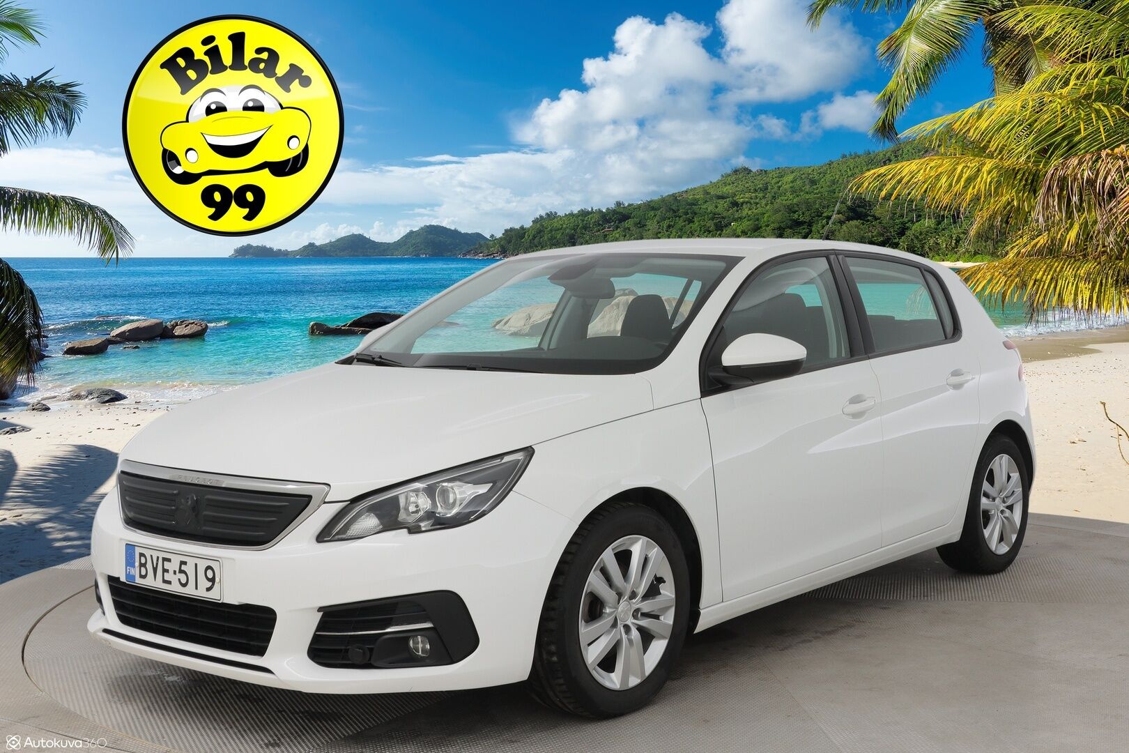 Peugeot 308 2019 Active Edition PureTech 130 EAT8-automaatti - Android-Auto / Mirror-Link / Lohkolämmitin / 2x Aluvanteet