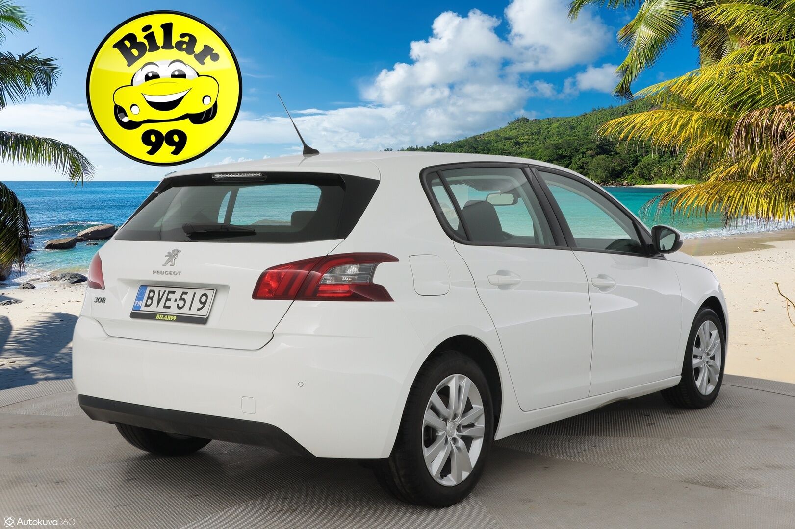 Peugeot 308 2019 Active Edition PureTech 130 EAT8-automaatti - Android-Auto / Mirror-Link / Lohkolämmitin / 2x Aluvanteet