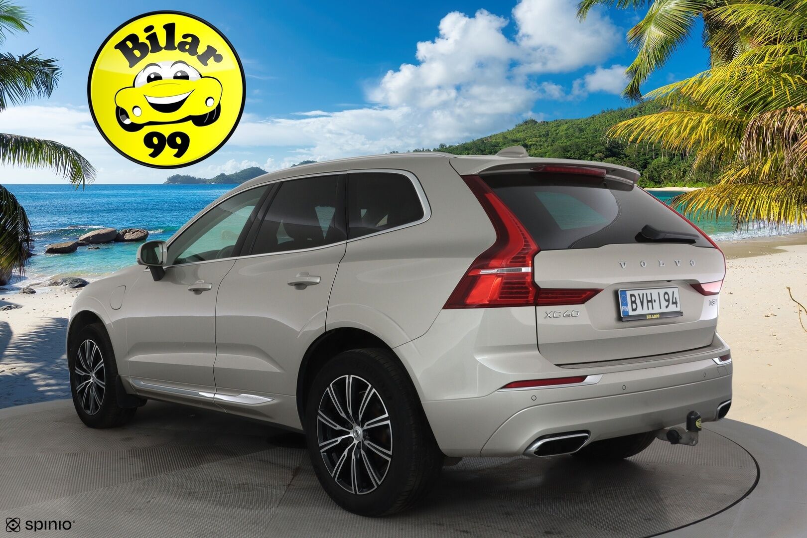 Volvo XC60 2019 T8 AWD Inscription aut **Panorama / Ilma-alusta / Webasto / Koukku / ACC / Full-LED / P.kamera / Sportpenkki Muistilla** - Suomi-auto / 2x Latauskaapelit / Kahdet Renkaat / Merkkihuollettu! / **SUPER KAMOILLA**