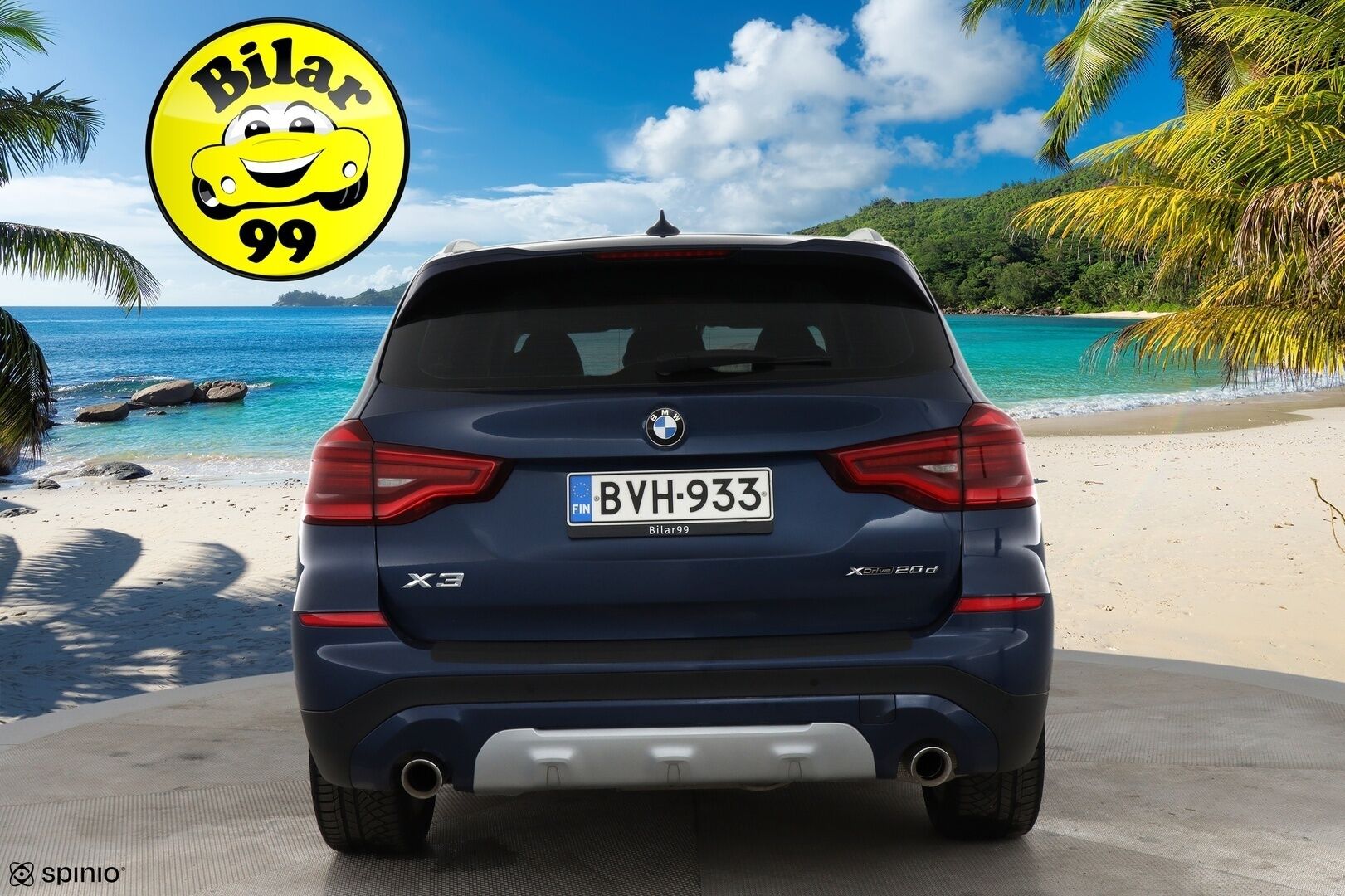 BMW X3 2018 G01 xDrive20d A Business xLine - Suomi-auto / M-Sport sisätilapaketti / Sporttipenkit / Lohkolämmitin / Upea yksilö / Hyvin huollettu / Kahdet renkaat / Harvinainen metalliväri