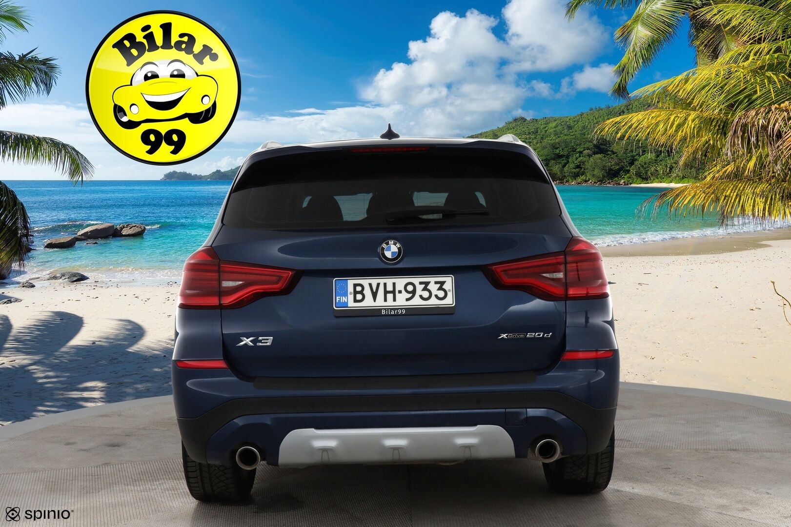 BMW X3 2018 G01 xDrive20d A Business xLine *Suomi-auto / M-Sport sisätilapaketti / Sporttipenkit / Lohkolämmitin!* - Upea yksilö / Hyvin huollettu / Kahdet renkaat / Diesel / Harvinainen metalliväri