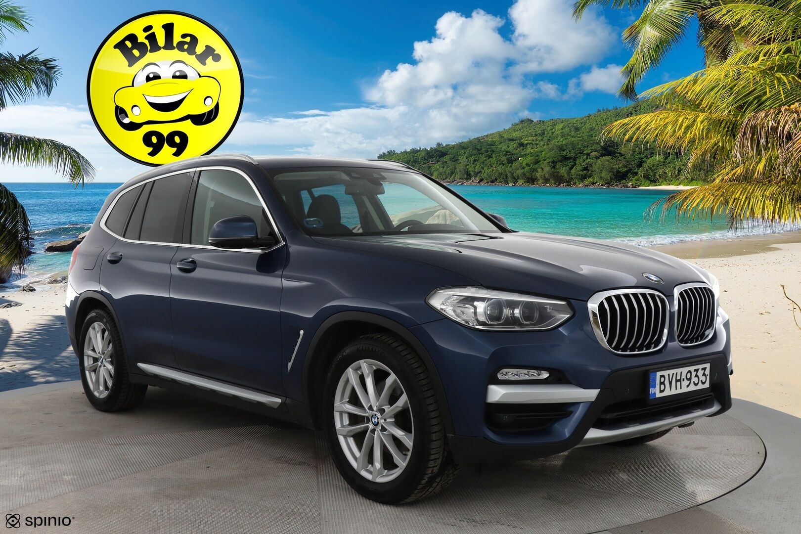 BMW X3 2018 G01 xDrive20d A Business xLine *Suomi-auto / M-Sport sisätilapaketti / Sporttipenkit / Lohkolämmitin!* - Upea yksilö / Hyvin huollettu / Kahdet renkaat / Diesel / Harvinainen metalliväri