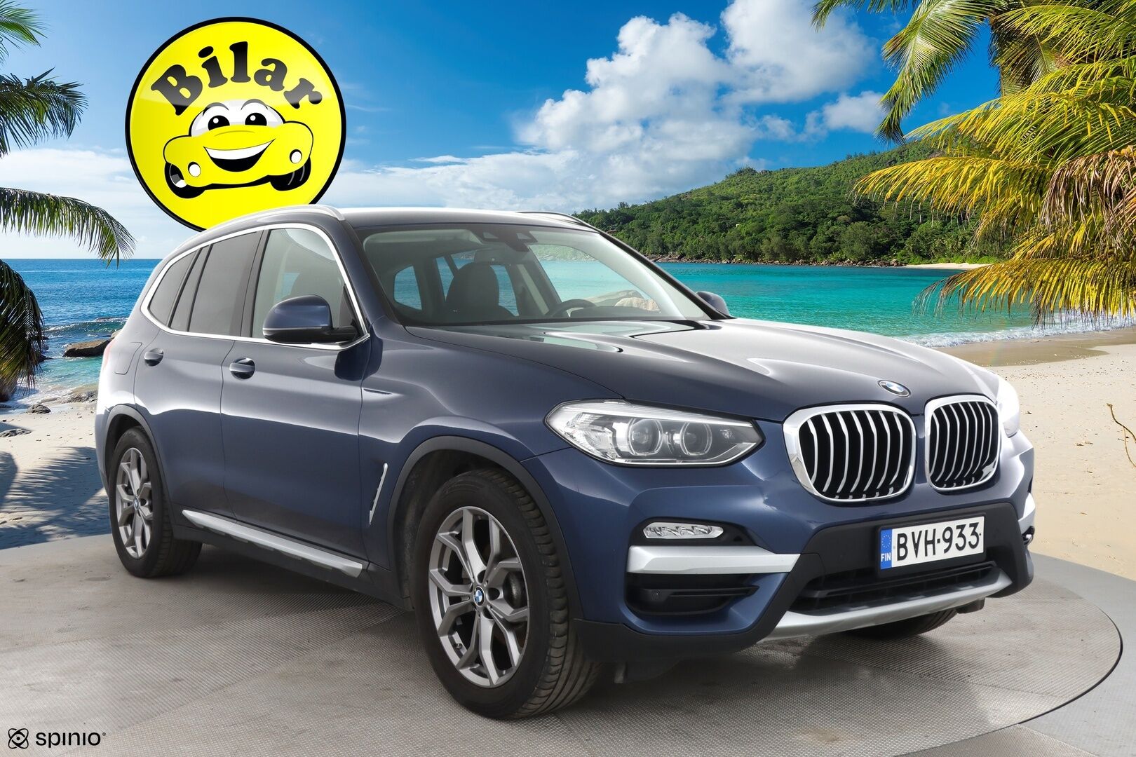 BMW X3 2018 G01 xDrive20d A Business xLine - Suomi-auto / M-Sport sisätilapaketti / Sporttipenkit / Lohkolämmitin / Upea yksilö / Hyvin huollettu / Kahdet renkaat / Harvinainen metalliväri