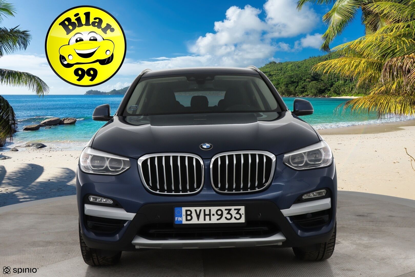 BMW X3 2018 G01 xDrive20d A Business xLine * Suomi-auto / M-Sport sisätilapaketti / Sporttipenkit / Lohkolämmitin * - Upea yksilö / Hyvin huollettu / Kahdet renkaat / Diesel / Harvinainen metalliväri
