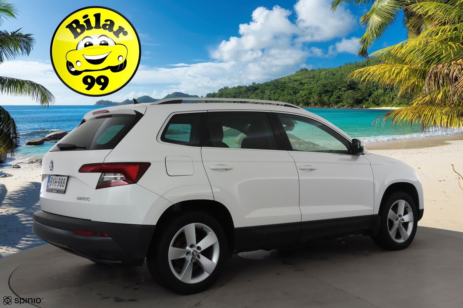 Skoda Karoq 2018 1,5 TSI Style DSG * ACC / Webasto / Koukku / Muistipenkki / P.Kamera / LED / Apple&Android * - 1.Om Suomi-auto / Kahdet Renkaat / Merkkihuollettu