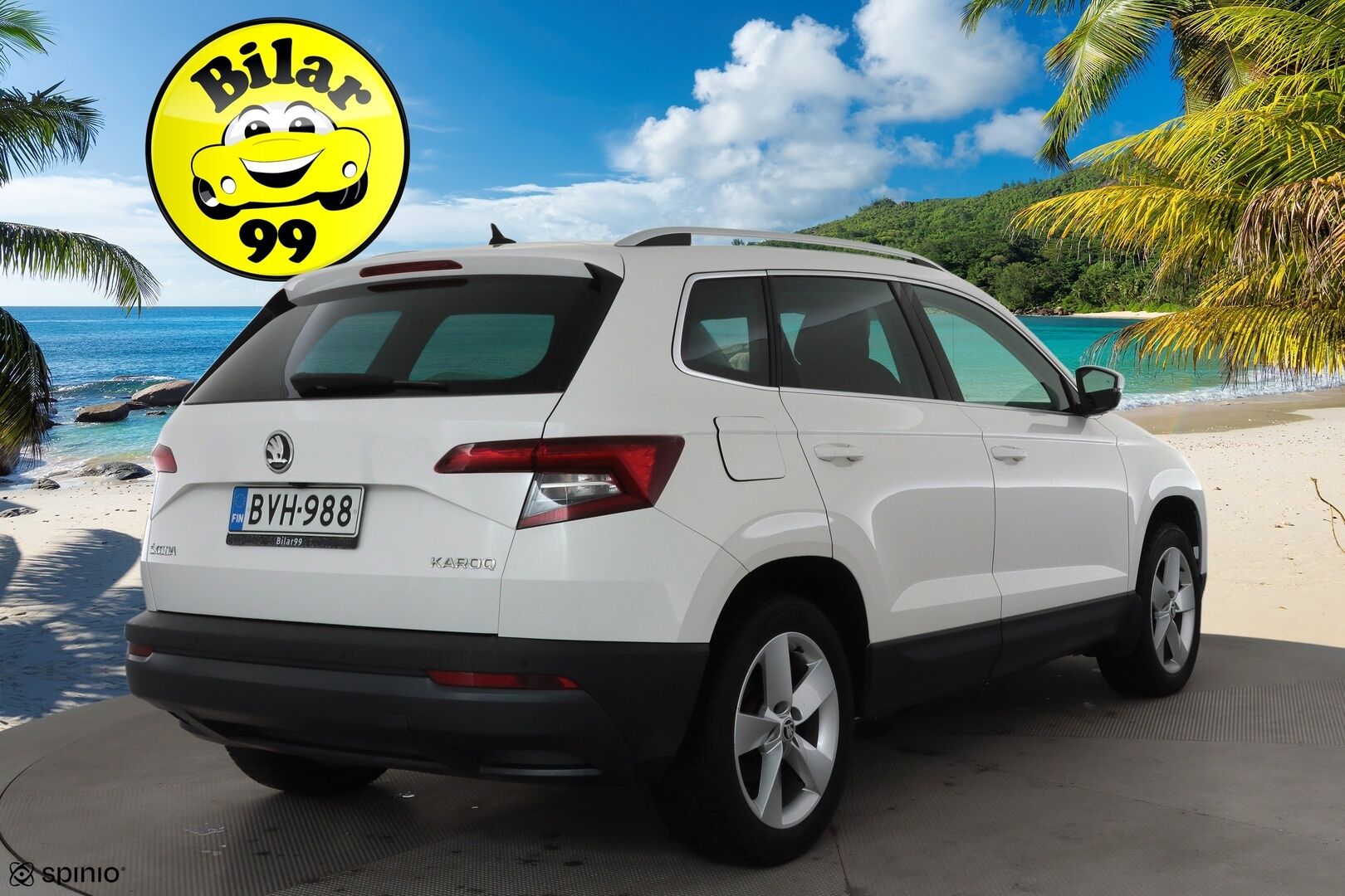 Skoda Karoq 2018 1,5 TSI Style DSG * ACC / Webasto / Koukku / Muistipenkki / P.Kamera / LED / Apple&Android * - 1.Om Suomi-auto / Kahdet Renkaat / Merkkihuollettu - HULLUT AVAJAISHULINAT KORKOTARJOUS 3,29 %
